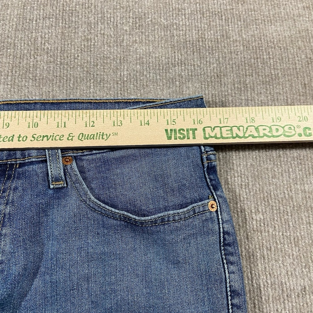 Levis 541‎ Jeans Mens 32x31 Athletic Fit Medium Wash Blue Denim Stretch Skate - Picture 13 of 15